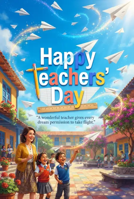 Happy Teachers Day 2026 Messages In Hindi - Free Teachers Day India 2026 Download