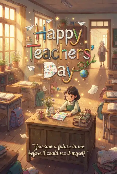 Free Happy Teachers Day Cards For Instagram Story Image Download