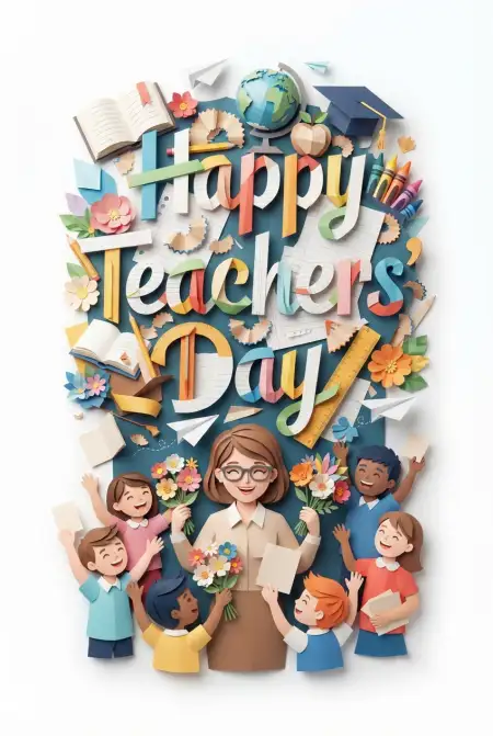 Free Happy Teachers Day Cards For Instagram Image Download