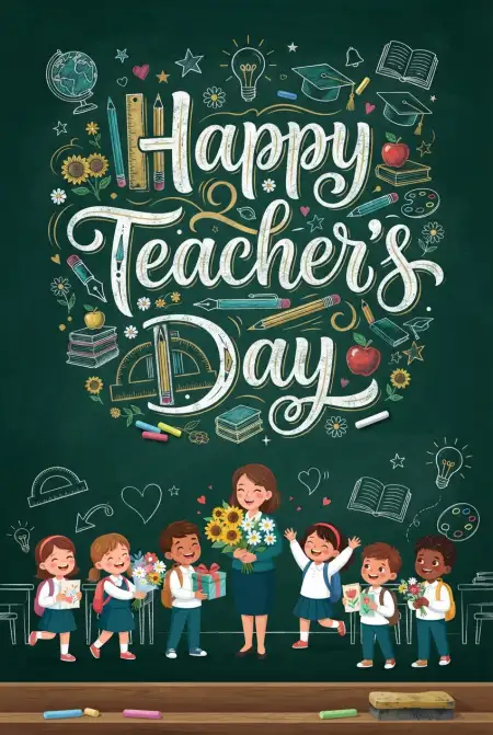 Free Happy Teachers Day Cards For Whatsapp Image Download