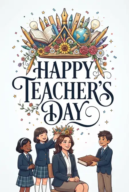Free Happy Teachers Day Cards Image Download