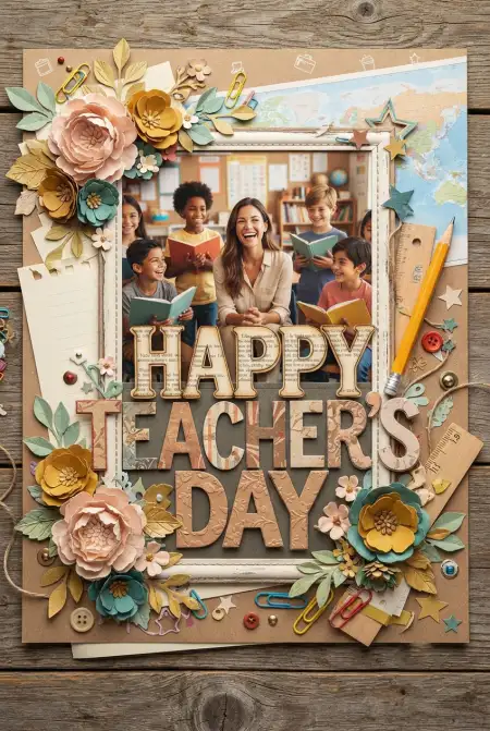 Free Happy Teachers Day Greeting Card Images Image Download