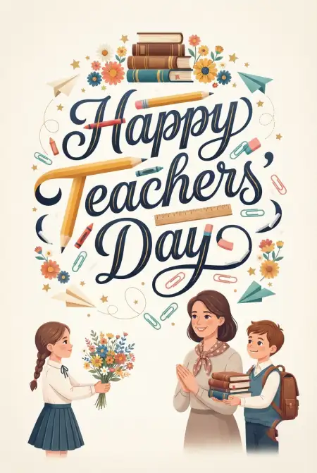 Free Happy Teachers Day Greetings Images Image Download