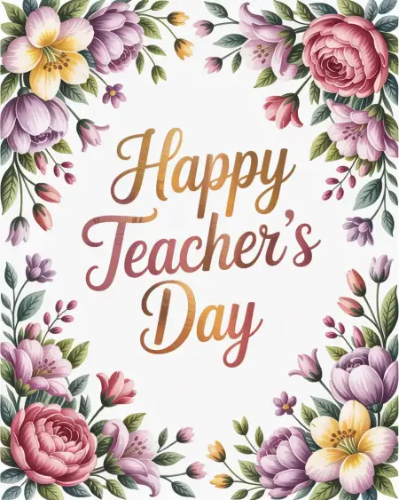 Happy Teachers Day Hd Wallpaper For Mobile - Free Wallpaper Download