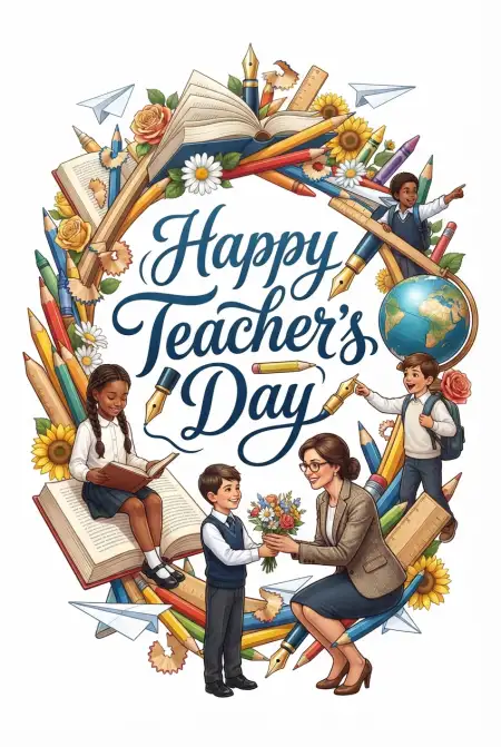 Free Happy Teachers Day Images For Whatsapp Image Download