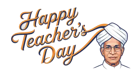Happy Teachers Day Radhakrishnan Png - Free Teachers Day Png Download