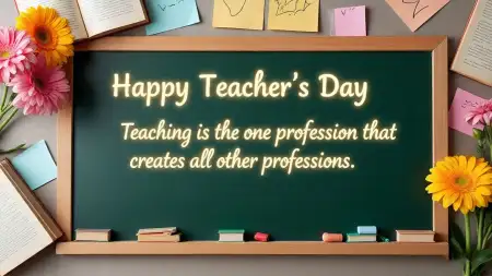 Happy Teachers Day Unique Quotes 2025 - Free Teachers Day Quotes Download