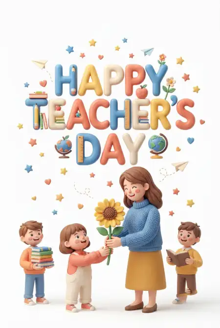 Happy Teachers Day Wishes For School Teacher - Free Teachers Day Wishes Download