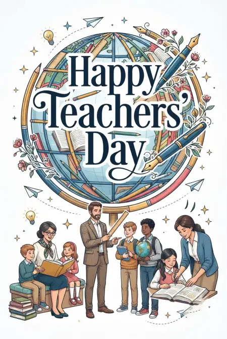 Happy Teachers Day Wishes For Teachers - Free Teachers Day Wishes Download