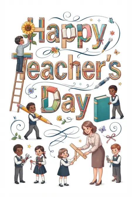 Happy Teachers Day Wishes Images To Share - Free Teachers Day Wishes Download