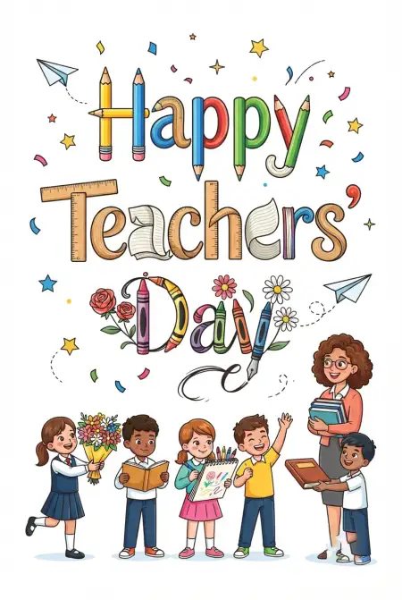 Happy Teachers Day Wishes With Images - Free Teachers Day Wishes Download