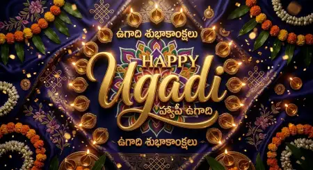 Free Happy Ugadi Poster Design Background Image Download