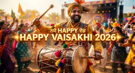 Happy Vaisakhi 2026 Wishes With Beautiful Images And Captions For Instagram Reels - Free Happy Vaisakhi 2026 Download