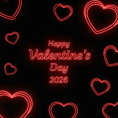 Happy Valentines Day 2026 Digital Art - Free Happy Valentines Day 2026 Download