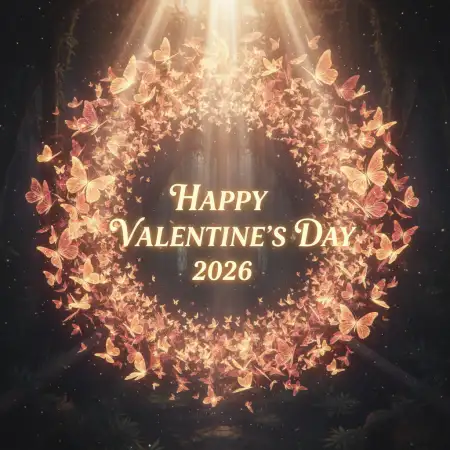 Happy Valentines Day 2026 Event Banner - Free Happy Valentines Day 2026 Download