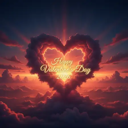Happy Valentines Day 2026 Greeting Card Png - Free Happy Valentines Day 2026 Download