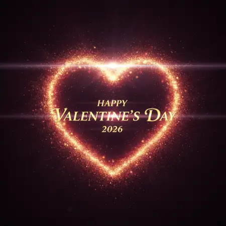 Happy Valentines Day 2026 Illustration - Free Happy Valentines Day 2026 Download