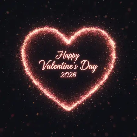 Happy Valentines Day 2026 Minimal Design Images - Free Happy Valentines Day 2026 Download