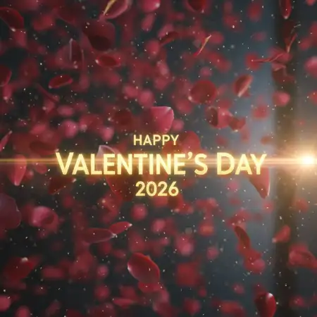 Happy Valentines Day 2026 Youtube Thumbnail - Free Happy Valentines Day 2026 Download