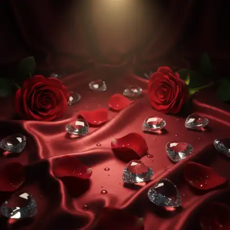 Happy Valentines Day Background For Digital Art - Free Happy Valentines Day Background Hd Download