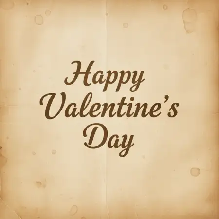 Free Happy Valentines Day Calligraphy Text Background Download