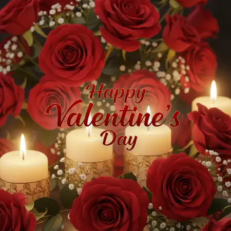 Free Happy Valentines Day Romantic Shayari Background Download