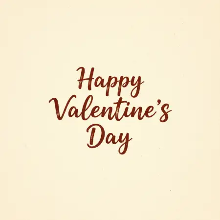 Free Happy Valentines Day Typography Design 2 Background Download