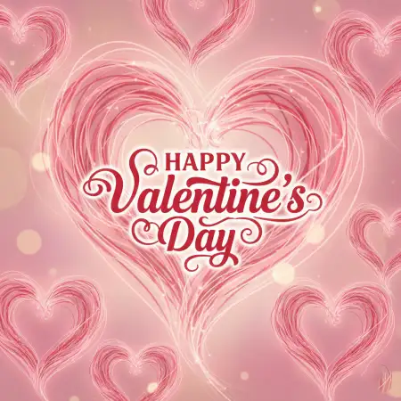 Free Happy Valentines Day Web Banner Background Download