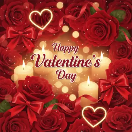 Free Happy Valentines Day Wishes Background Download