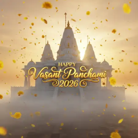Happy Vasant Panchami 2026 Hd Background - Free Happy Vasant Panchami 2026 Download