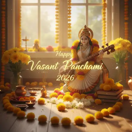Happy Vasant Panchami 2026 Latest Images - Free Happy Vasant Panchami 2026 Download