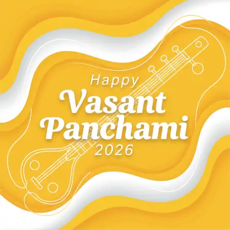 Happy Vasant Panchami 2026 New Banner Design - Free Happy Vasant Panchami 2026 Download