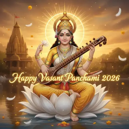 Happy Vasant Panchami 2026 Social Media Post - Free Happy Vasant Panchami 2026 Download