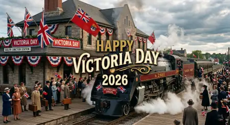 Happy Victoria Day 2026 Poster - Free Happy Victoria Day 2026 Download