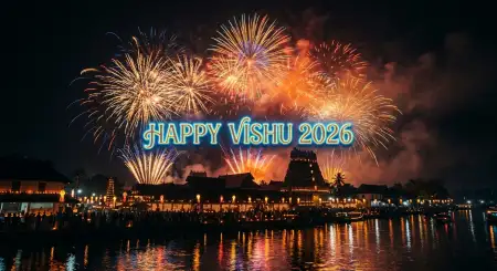 Happy Vishu 2026 Wishes Ai Generated Images Prompts - Free Happy Vishu 2026 Wishes Download