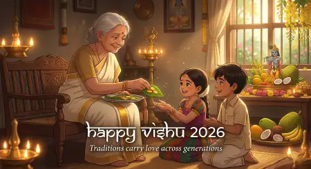 Happy Vishu 2026 Wishes For Teachers And Students - Free Happy Vishu 2026 Wishes Download