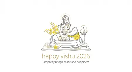 Happy Vishu 2026 Wishes Free Png Images Transparent Background Download - Free Happy Vishu 2026 Wishes Download