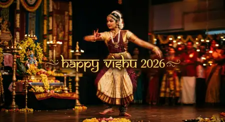 Happy Vishu 2026 Wishes Malayalam Sms Text - Free Happy Vishu 2026 Wishes Download