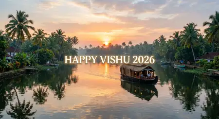 Happy Vishu 2026 Wishes Religious Quotes In Malayalam - Free Happy Vishu 2026 Wishes Download