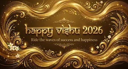 Happy Vishu 2026 Wishes Special Occasion Text - Free Happy Vishu 2026 Wishes Download
