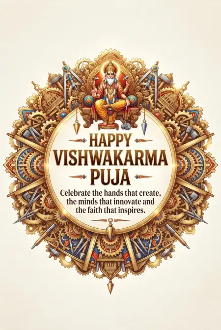 happy vishwakarma puja wishes 2026 instagram post 2 - Wishes