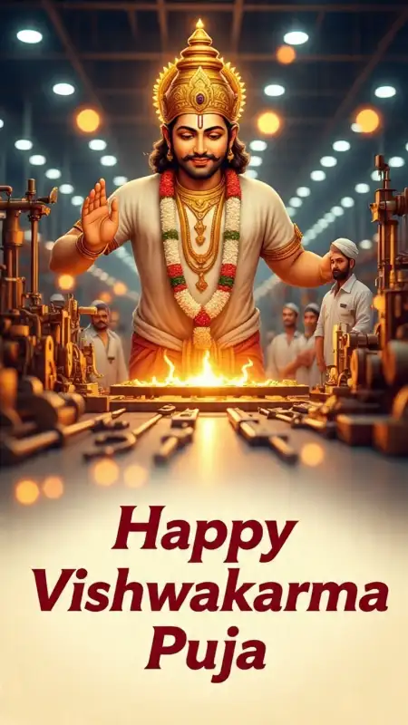 Happy Vishwakarma Puja Wishes For Business Partners - Free Happy Vishwakarma Puja Wishes Download