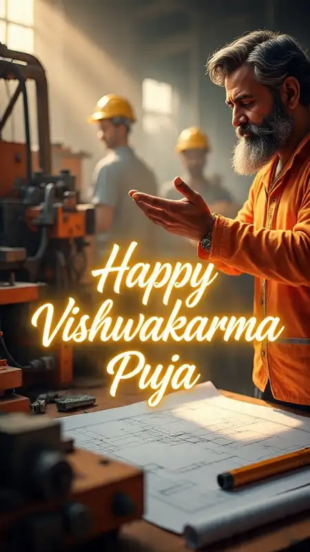 Happy Vishwakarma Puja Wishes For Friends - Free Happy Vishwakarma Puja Wishes Download