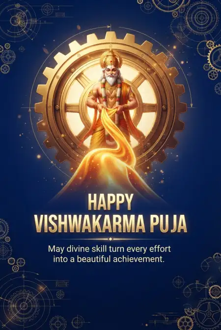 happy vishwakarma puja wishes images 2026 for instagram - Happy Durga Puja