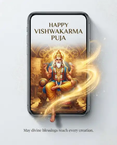 happy vishwakarma puja wishes images 2026 for whatsapp status - Happy Durga Puja
