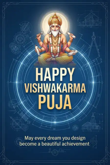 happy vishwakarma puja wishes images 2026 - Happy Durga Puja