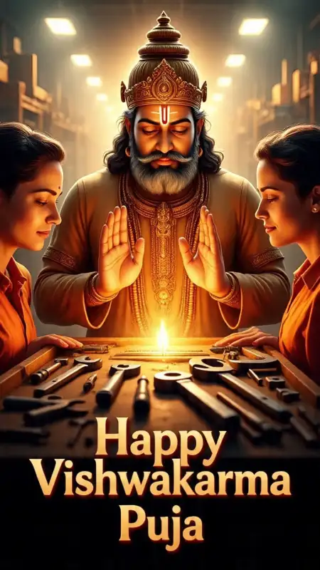 Happy Vishwakarma Puja Wishes Lines - Free Happy Vishwakarma Puja Wishes Download