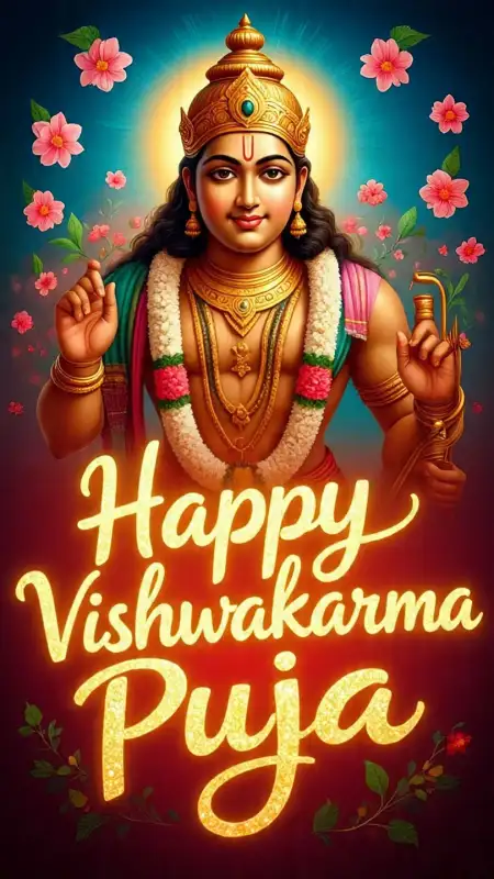 Happy Vishwakarma Puja Wishes Status Video Download - Free Happy Vishwakarma Puja Wishes Download