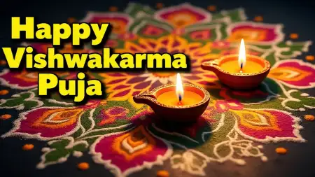 Happy Vishwakarma Puja Wishes With Name - Free Happy Vishwakarma Puja Wishes Download