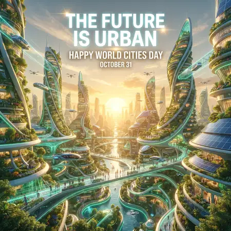 happy world cities day 2026 social media poster - World Cities Day 2026